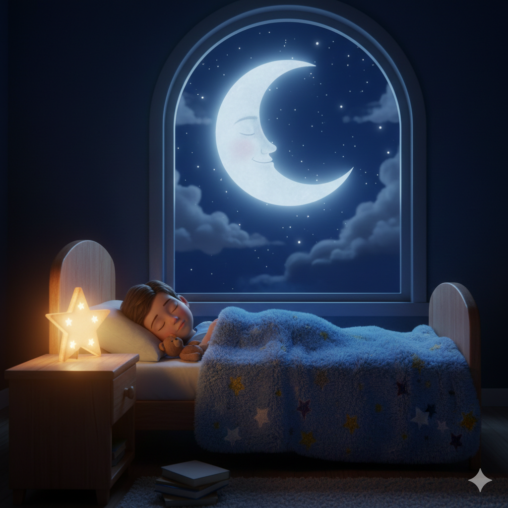Gentle Children's Tales | The Little Star’s Nighttime Sneeze