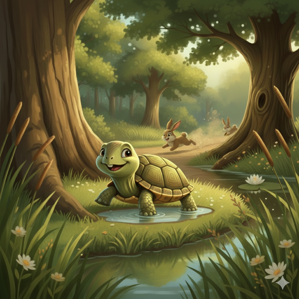 A New Morning Confidence :Slow turtle story