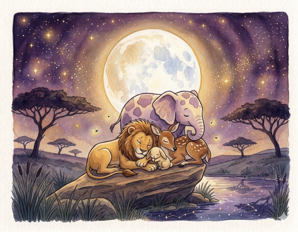 Leo the Lion Who Lost His Roar | Bedtime Story About Courage for kids