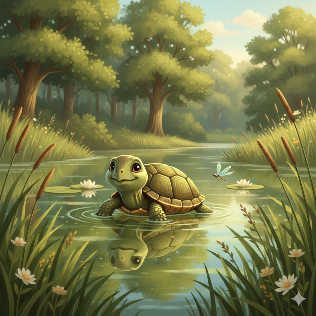 Slow turtle story