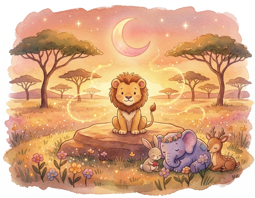 Leo the Lion Who Lost His Roar | Bedtime Story About Courage for kids