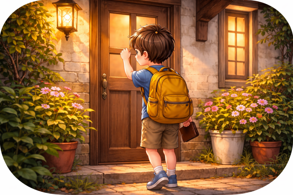 honesty story for kids knocking door