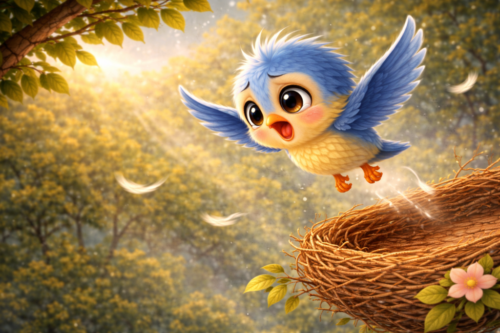 bravery story for kids first jump