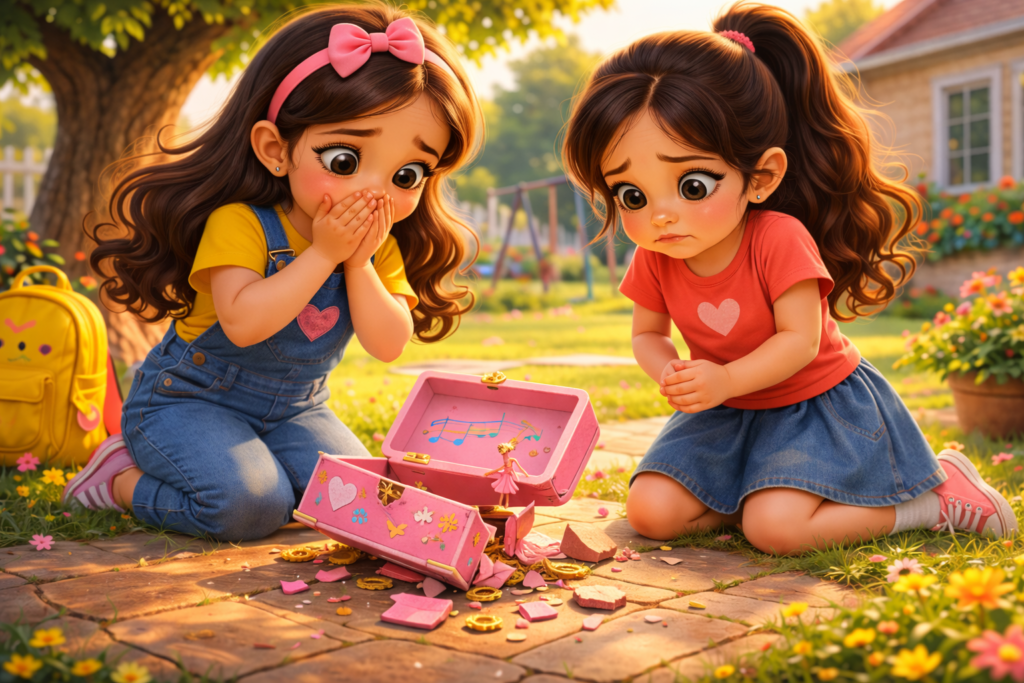 forgiveness story for kids broken toy