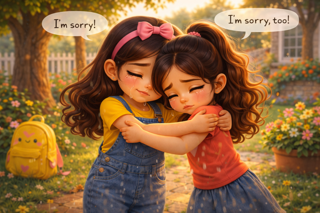 forgiveness story for kids apology