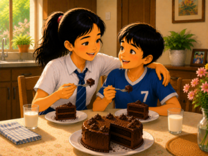 Sharing Story for Kids: One Cake Slice Changed Everything 🍰💖