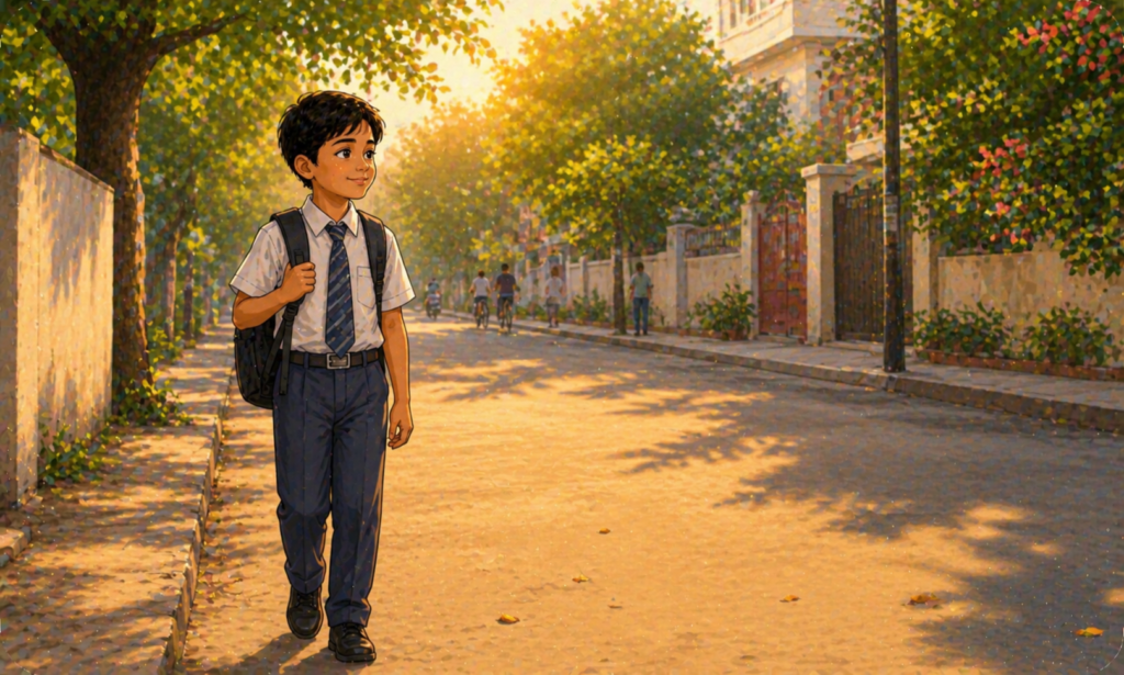 honesty story for kids walking home
