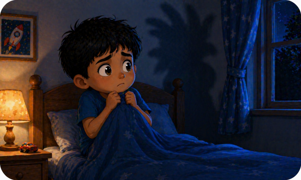 courage story for kids fear of dark