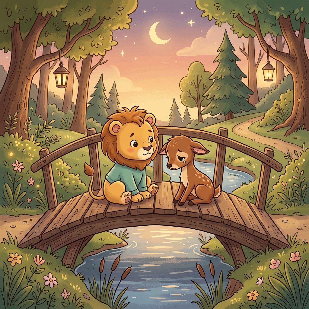 Friendship story for kids: Chapter 9 illustration