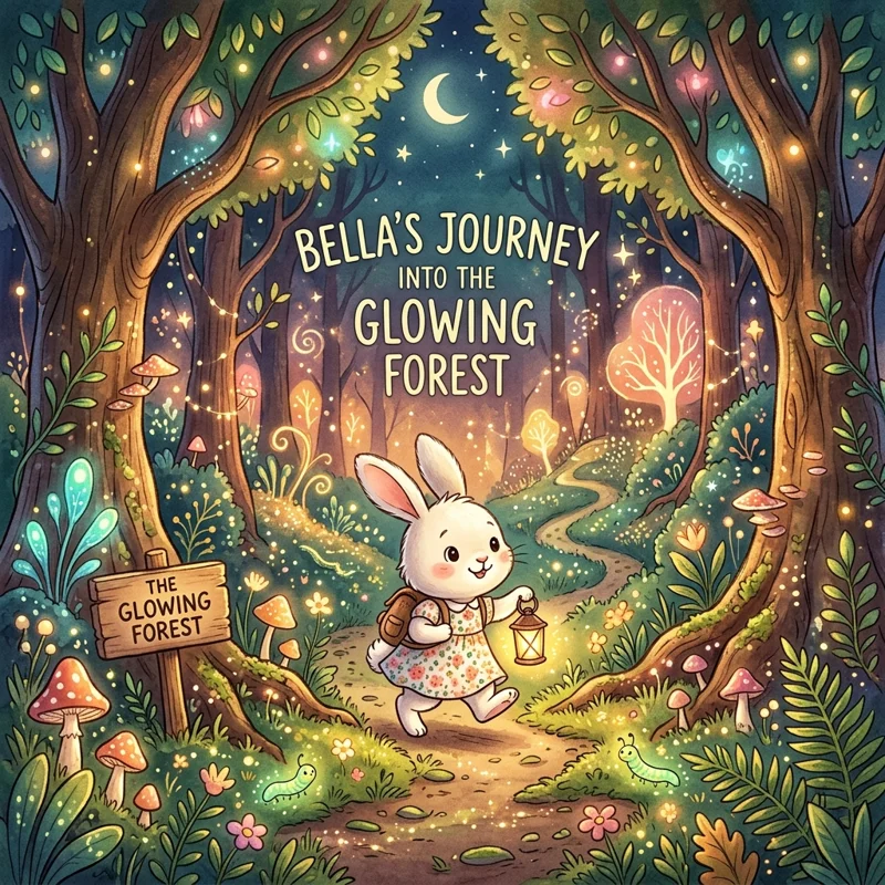 Bella and Leo magic forest hunt - Bedtime stories for kids (Chapter 1)