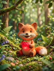 The Little Fox Who Learned to Share