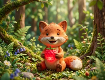 The Little Fox Who Learned to Share