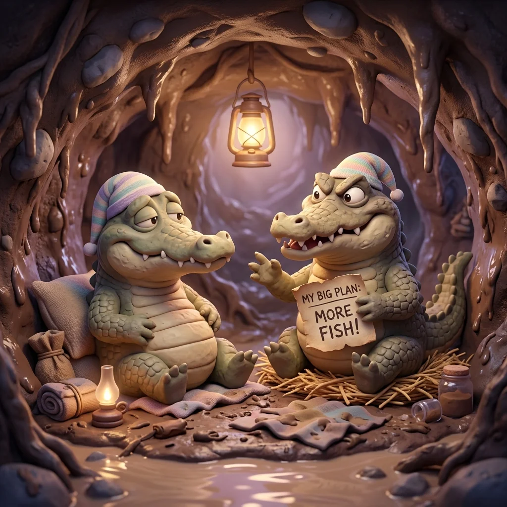 The Wicked Plan - Clever Monkey and Crocodile Story