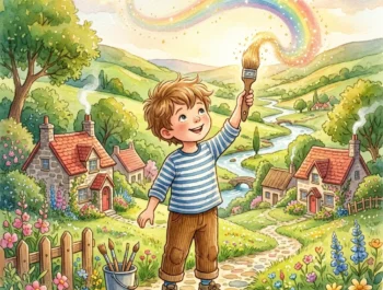 Delightful Moral Stories for Kids: Oliver and the Magic Paintbrush 🎨✨