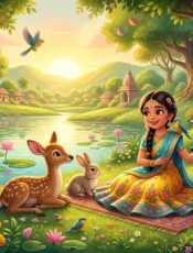 పిల్లల జంతువుల కథ: ప్రకృతి అందాలు మరియు నిస్వార్థ ప్రేమ