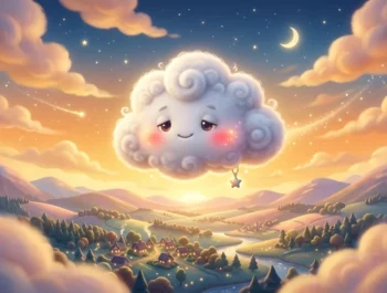 Delightful Wisdom: A Sleepy Cloud’s Gentle Journey