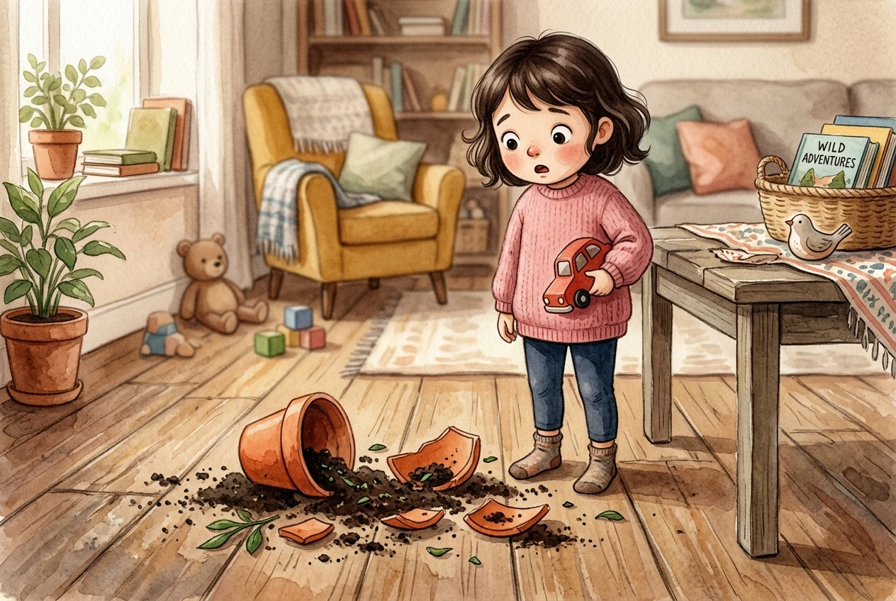 Lily's Little Secret: A Story About Being Honest Oh No, A Broken Pot!