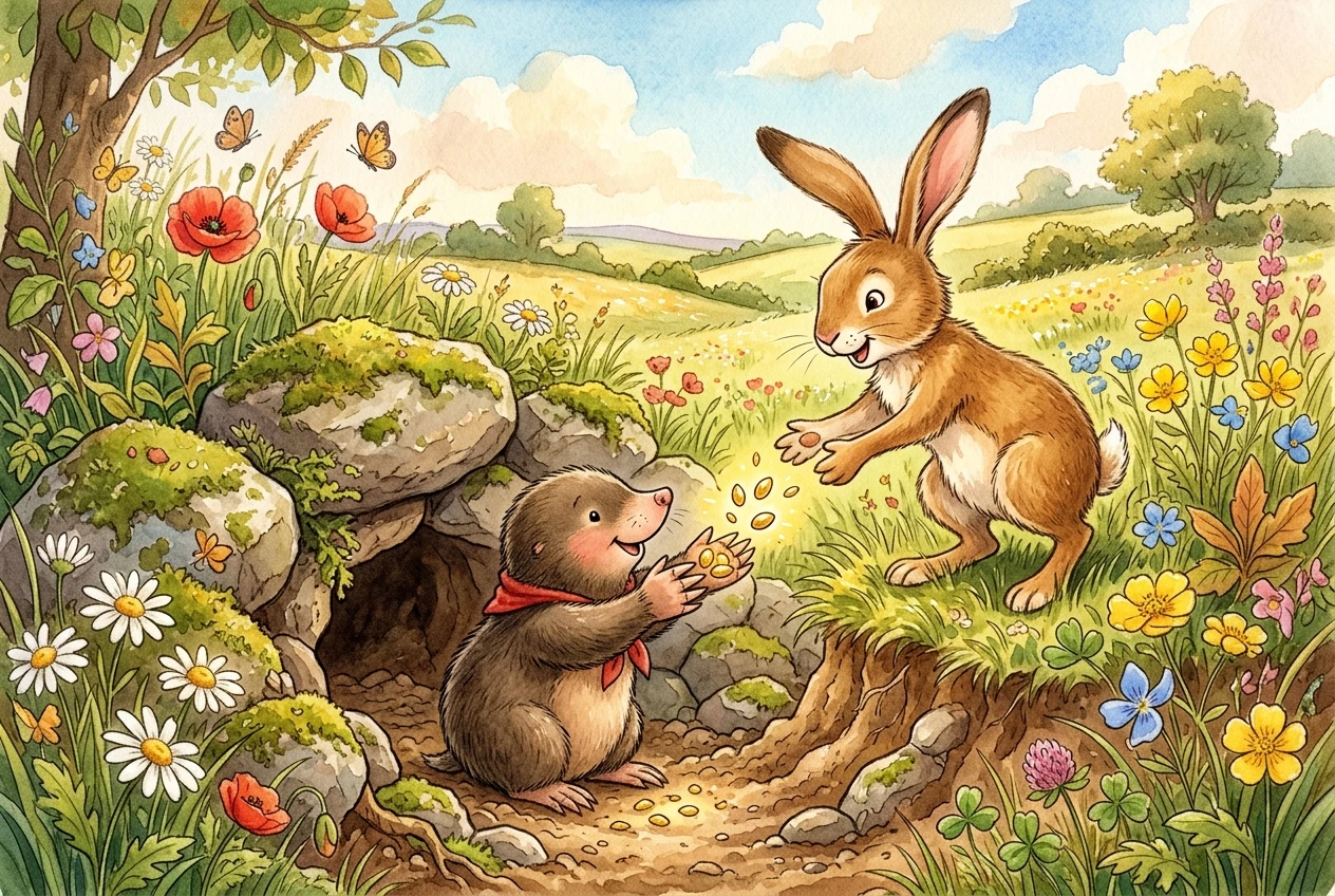Panchatantra Stories for Kids - Clever Teamwork