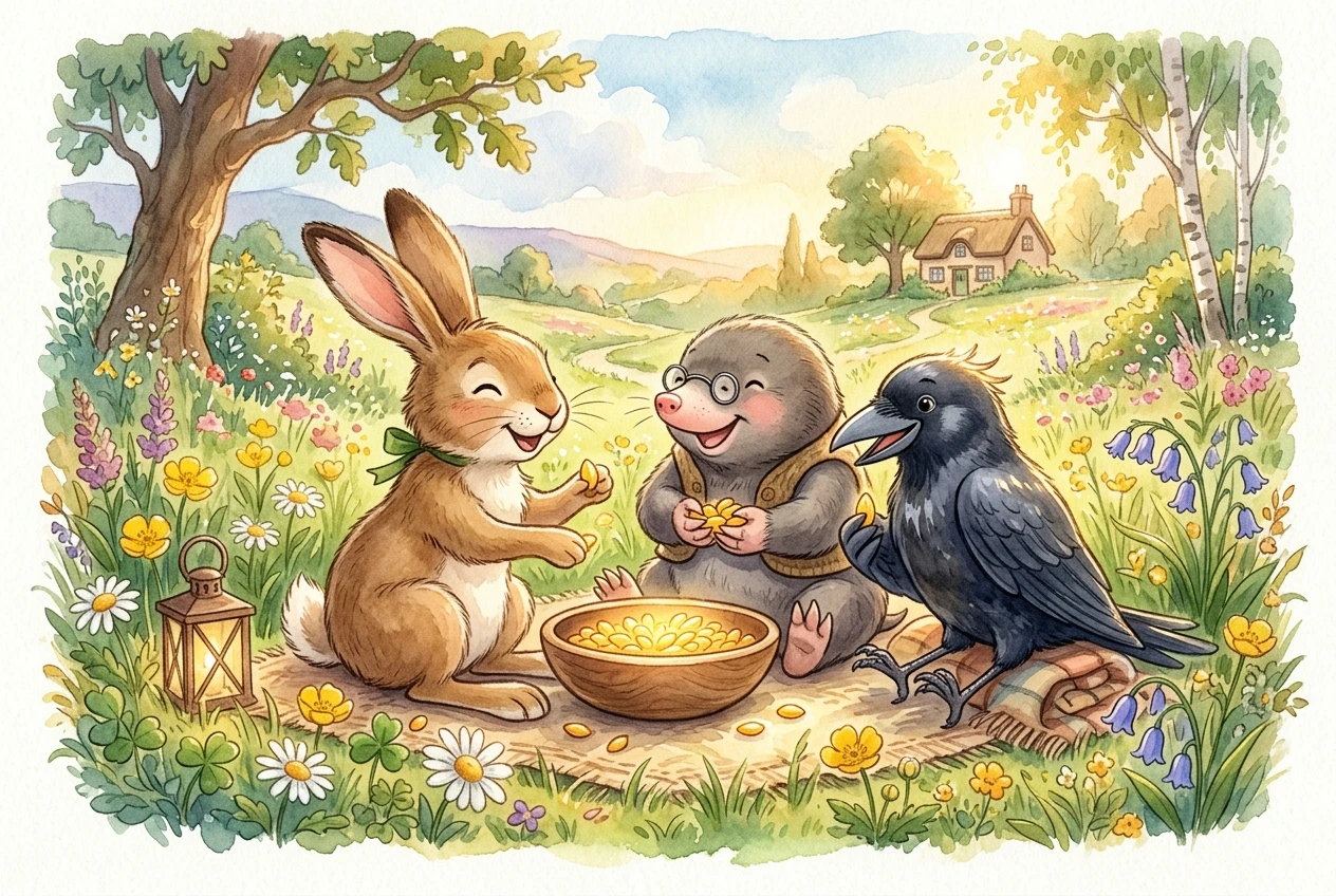 Panchatantra Stories for Kids - Feast of Friendship