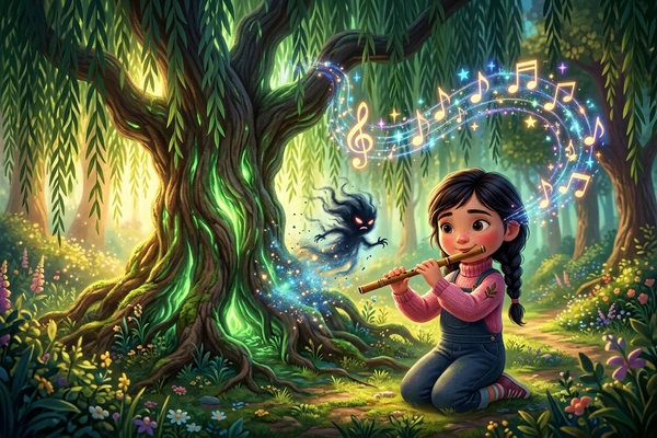Lily's Brave Melody in adventure fantasy for kids