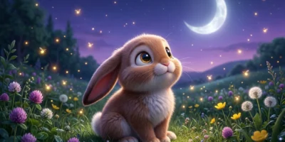 Bedtime Story for Kids: Delightful Moon Secret Tale