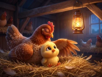Chick Bedtime Story for Kids: Best Gentle Dark Fear Tale