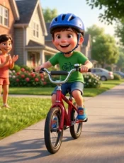 Courage Story for Kids: Best Bicycle Bravery Tale