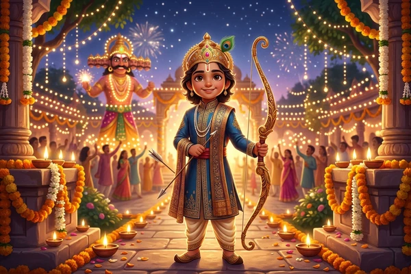 Dussehra Story for Kids: Best Inspiring Victory of Good Over Evil