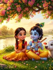 రాధా కృష్ణుల జ్ఞాన కథ: సహనం, దయతో సమస్యల పరిష్కారం