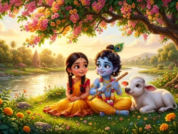 రాధా కృష్ణుల జ్ఞాన కథ: సహనం, దయతో సమస్యల పరిష్కారం