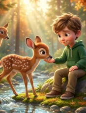 Kindness Story for Kids: Delightful Little Deer Gift