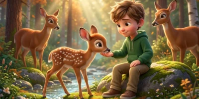 Kindness Story for Kids: Delightful Little Deer Gift