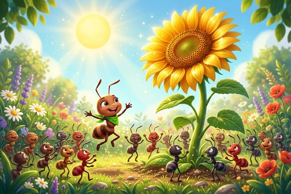 A Golden Reward in educational story for kids