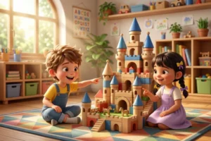 Sharing Story for Kids: Best Inspiring Toy Blocks Tale